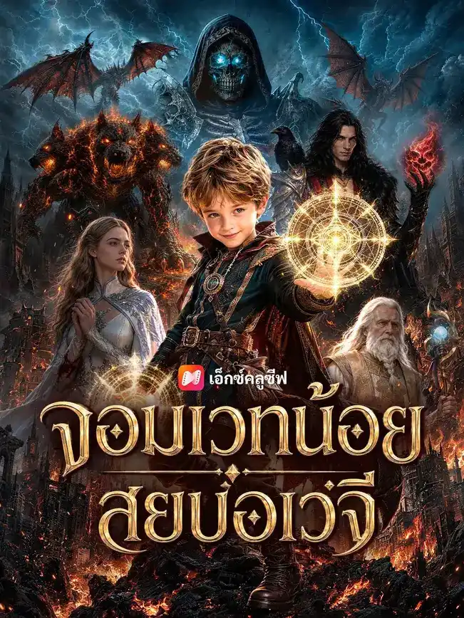 จอมเวทน้อยสยบอเวจีพากย์ไทย ep1